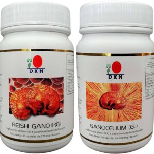 DXN GANOCELIUM GL 30 CAPSULAS + DXN REISHI GANO RG 30 CAPSULAS